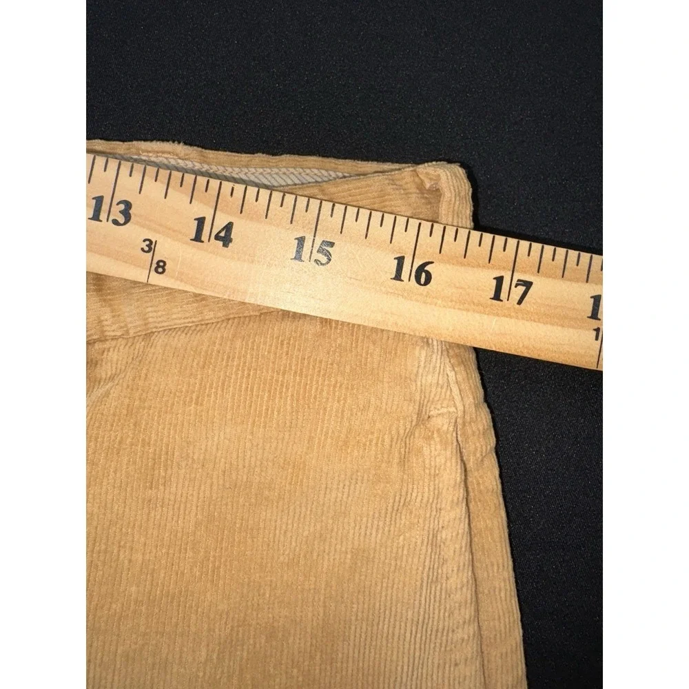 Peter‎ Millar Pants Mens 33x31 Brown Corduroy 5-Pocket Stretch Flat Front Casual